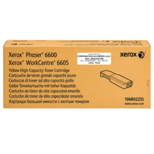 Foto de tóner Xerox 106R02235 amarillo alta capacidad frontal
