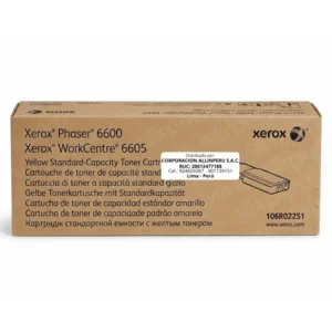 Tóner Xerox 106R02251 Yellow — AllinPerú