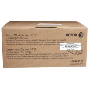 Tóner Xerox 106R02310 negro original para WorkCentre 3325 vista frontal