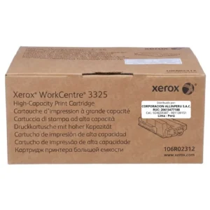 Tóner Xerox 106R02312 negro original para impresora WorkCentre 3325