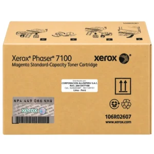 Tóner Xerox 106R02607 magenta original para Phaser 7100