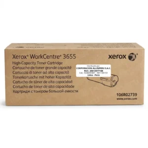 Toner Xerox 106R02739 Alta Capacidad — Original Negro