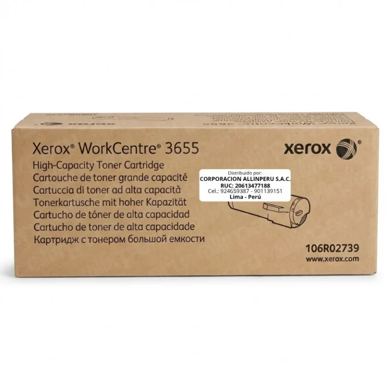 Toner Xerox 106R02739 Alta Capacidad — Original Negro