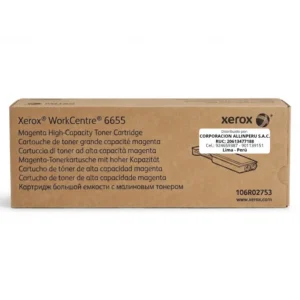 Toner Xerox 106R02753 Magenta Workcentre 6655 Alta capacidad