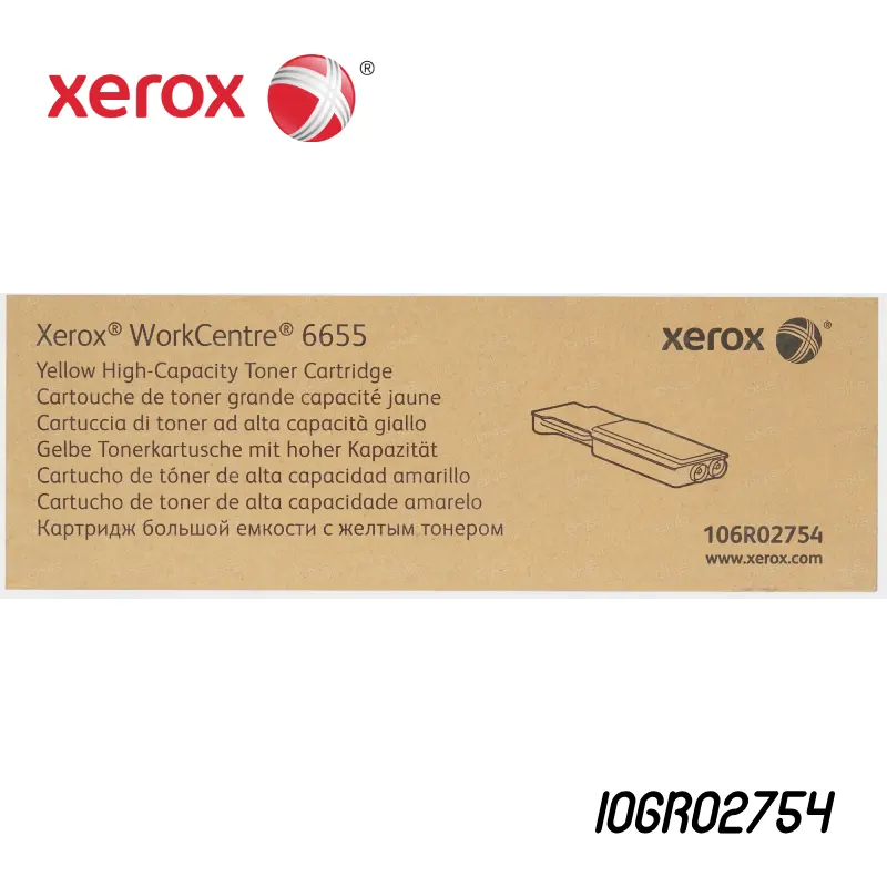 Toner-Xerox-106R02754-para-Workcentre-6655.webp Toner Xerox 106R02754 Amarillo 7.5K Workcentre 6655 Alta capacidad - Imagen 1