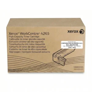 Foto de toner Xerox 106R03105 negro original caja sellada