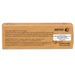 Tóner Xerox 106R03488 Negro High Capacity original sellado, vista frontal