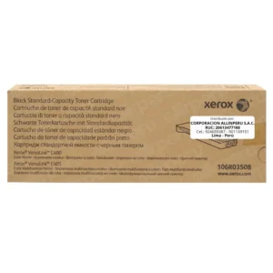 Tóner Xerox 106R03508 Negro original para impresora VersaLink C400