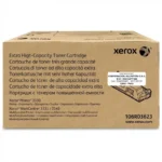 Foto de toner Xerox 106R03623 negro original sellado vista frontal