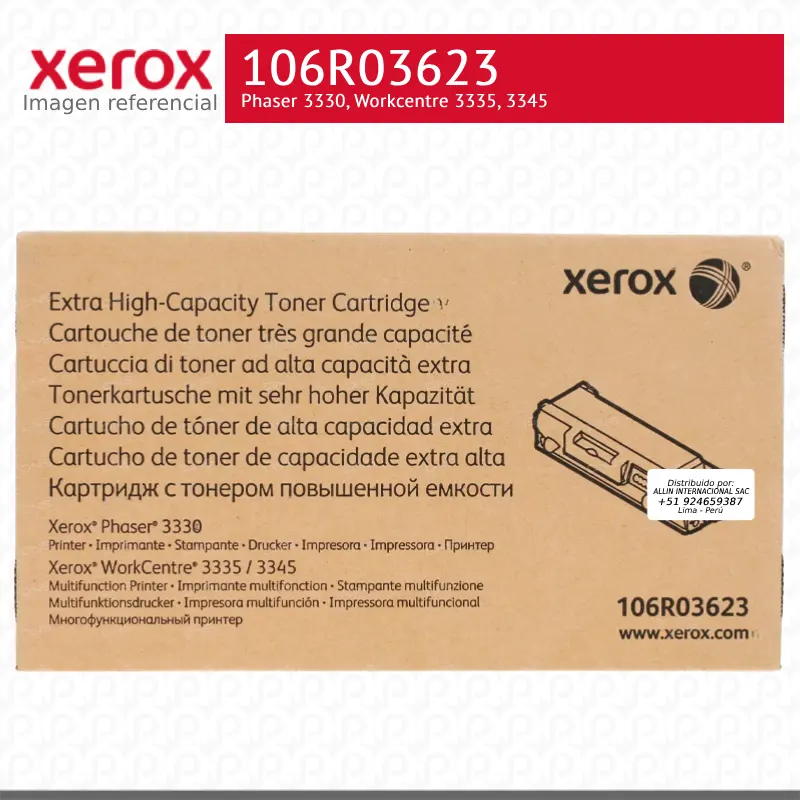 Toner-Xerox-106R03623-para-Phaser-3330-Workcentre-3335-3345.webp Toner Xerox 106R03623 Negro 15K Phaser 3330, Workcentre 3335, 3345 Extra-Alta capacidad - Imagen 1