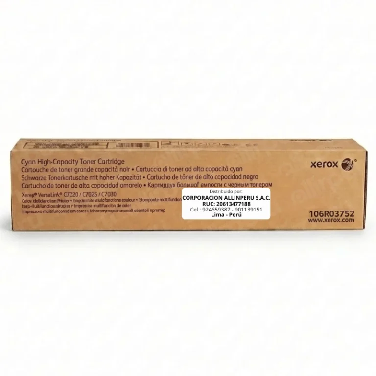 Tóner Xerox 106R03750 Yellow original sellado para VersaLink C7020 C7025 C7030