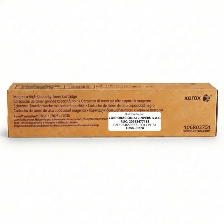 Tóner Xerox 106R03751 Magenta original caja sellada vista frontal