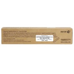 Foto de toner Xerox 106R03771 magenta caja frontal original