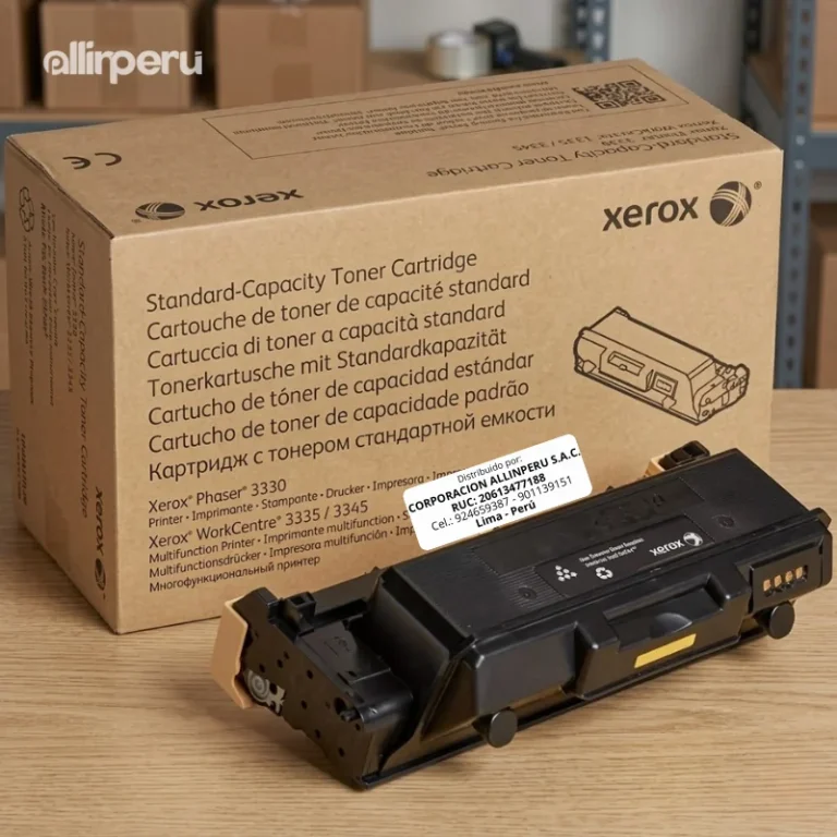 Cartucho tóner Xerox 106R03773 negro sin caja lateral izquierdo