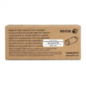 Tóner Xerox 106R03913 Magenta original caja sellada vista frontal