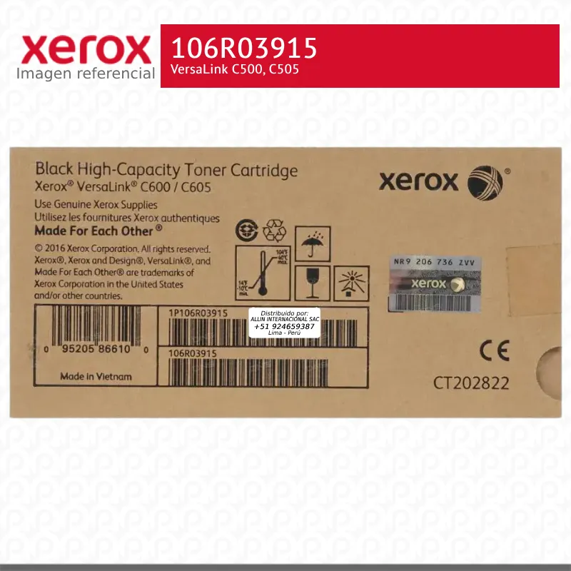 Toner-Xerox-106R03915-para-VersaLink-C600-C605.webp Toner Xerox 106R03915 Negro 10.1K VersaLink C600, C605 Alta Capacidad - Imagen 1