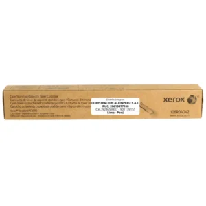 Foto de tóner Xerox 106R04042 cian caja frontal VersaLink C8000