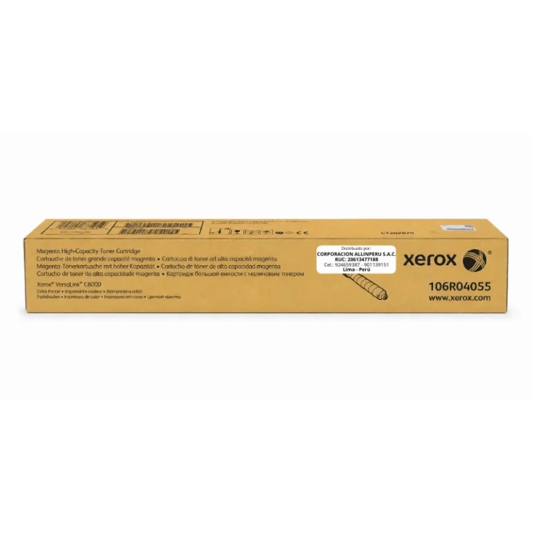 Toner Xerox 106R04055 magenta caja frontal VersaLink C8000