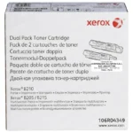 Foto de tóner Xerox 106R04349 caja frontal negro original