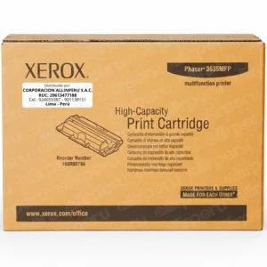 Foto de toner Xerox 108R00796 negro original caja frontal