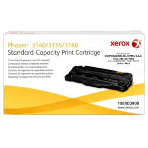 Tóner Xerox 108R00908 negro original Phaser 3140