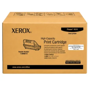 Tóner Xerox 113R00712 negro vista frontal con empaque original