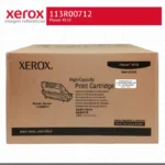 Caja del tóner Xerox 113R00712 con etiqueta de especificaciones