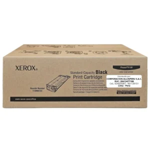 Foto de toner Xerox 113R00722 negro caja frontal Phaser 6180