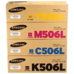 Tóneres Samsung CLT-506L color cian magenta amarillo compatibles CLP-680