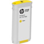 Cartucho de Tinta HP 727 Yellow B3P21A, 130-Ml - Imagen 2