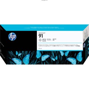 Tinta HP® 91 Light Gray C9482A, 775-Ml 3-Pack