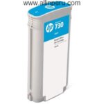 Cartucho de Tinta HP 730 Cyan P2V62A, 130-Ml - Imagen 2