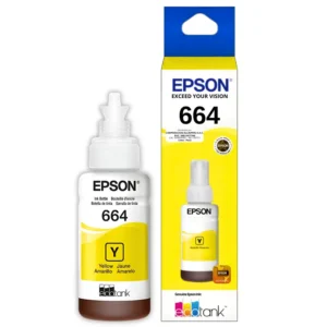 tinta epson 664 yellow original nuevo sellado