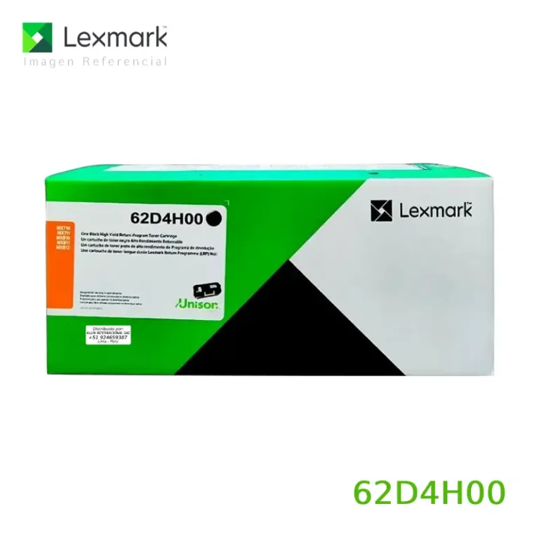 Toner Lexmark 62D4H00 negro para MX812, MX811, MX810, MX711