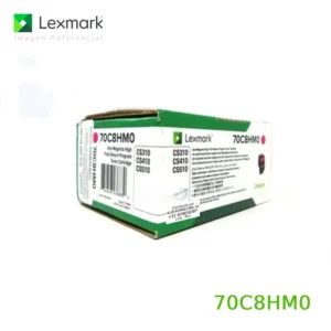 Toner Lexmark 70C8HM0 Magenta 3,000 páginas