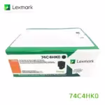 Toner Lexmark 74C4HK0 negro 20.000 Páginas