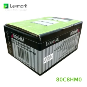 Toner Lexmark 80C8HM0 Magenta 3.000 Páginas Alto Rendimiento