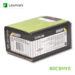 Toner Lexmark 80C8HY0 Yellow 3.000 Páginas Alto Rendimiento