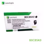 Toner Lexmark 80C8SK0 negro para CX410, CX510, CX310 2.500 Páginas