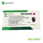 Toner Lexmark 80C8XM0 Magenta 4,000 páginas