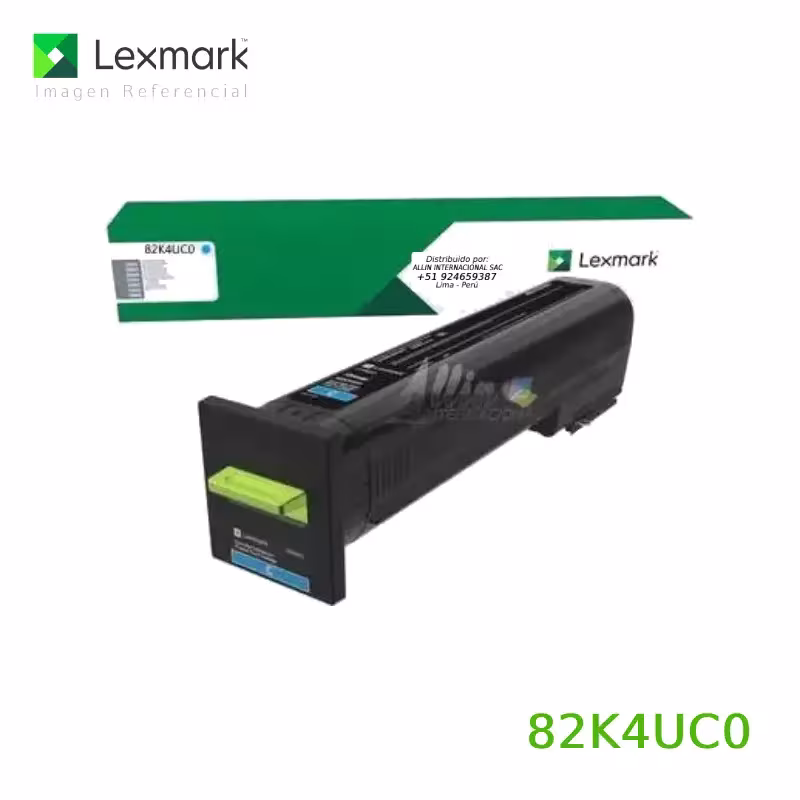 Toner Lexmark 82K4UC0 Cyan para CX860de