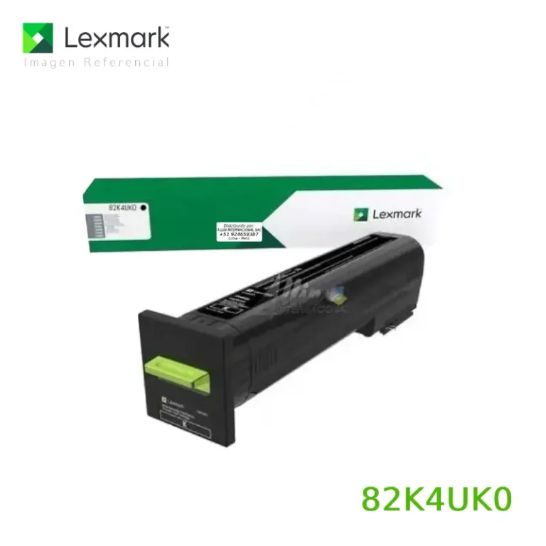 Toner Lexmark 82K4UK0 negro 55,000 Páginas