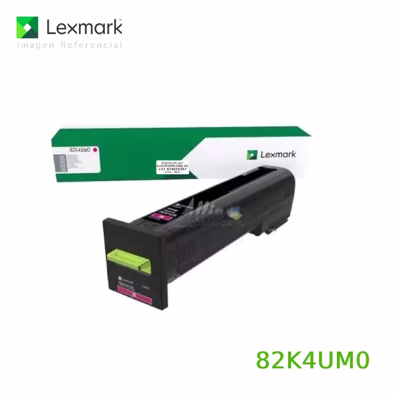 Toner Lexmark 82K4UM0 Magenta para CX860de