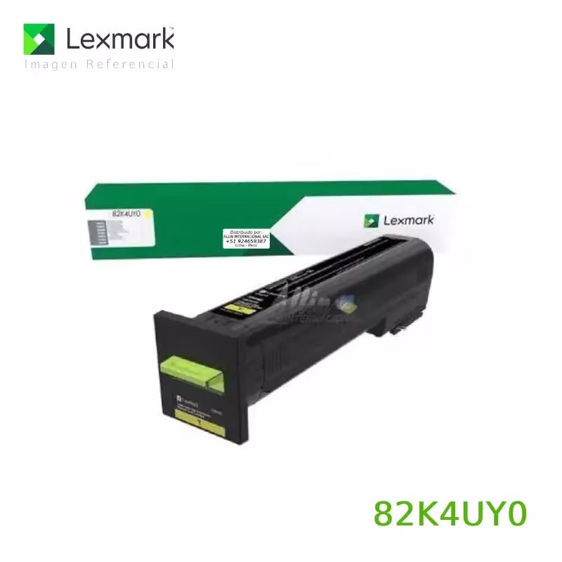Toner Lexmark 82K4UY0 Yellow para CX860de