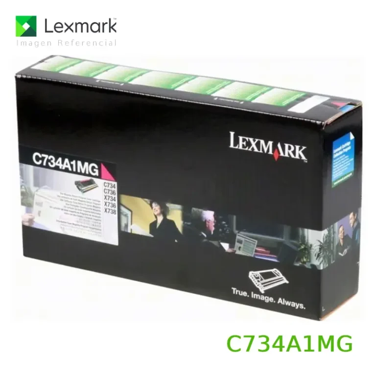 Toner Lexmark C734A1MG Magenta C734, C736, X734, X736, X738