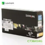 Toner Lexmark C736H1KG negro C736, X736, X738
