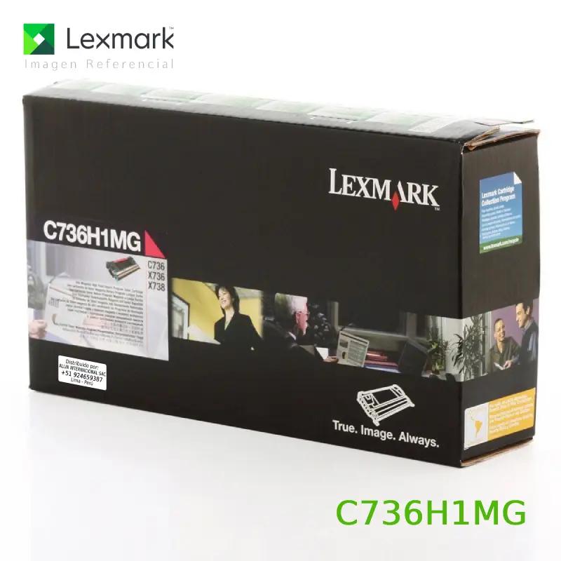 Toner Lexmark C736H1MG Magenta C736, X736, X738