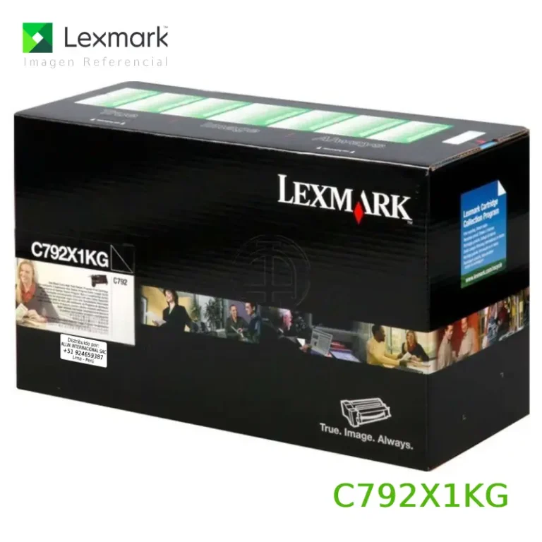 Toner Lexmark C792X1KG negro 20,000 páginas para C792