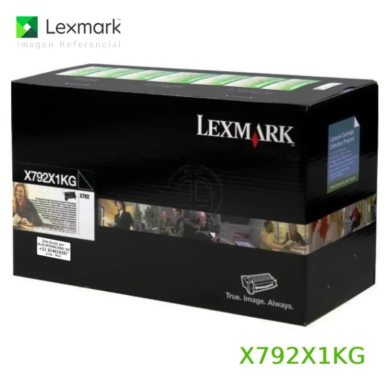 Toner Lexmark X792X1KG negro X792 20.000 Páginas
