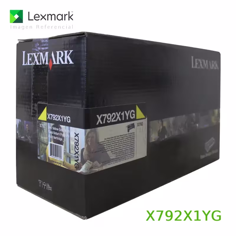 Toner Lexmark X792X1YG Yellow X792 20.000 Páginas